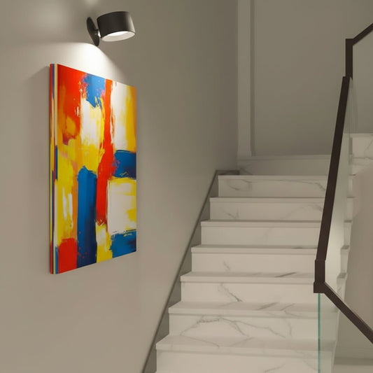 GLOW360 – Kabellose, Drehbare LED-Wandlampe