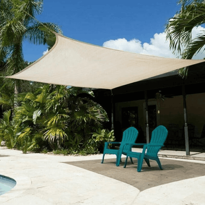 CAROLINE – HDPE-Sonnenschutznetz mit UV-Schutz für Terrasse und Garten