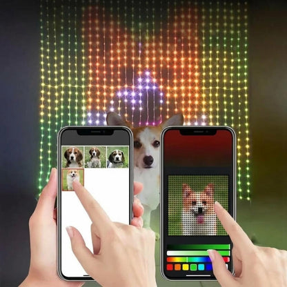 Luminara – LED-Vorhangbeleuchtung mit App-Steuerung und Fernbedienung