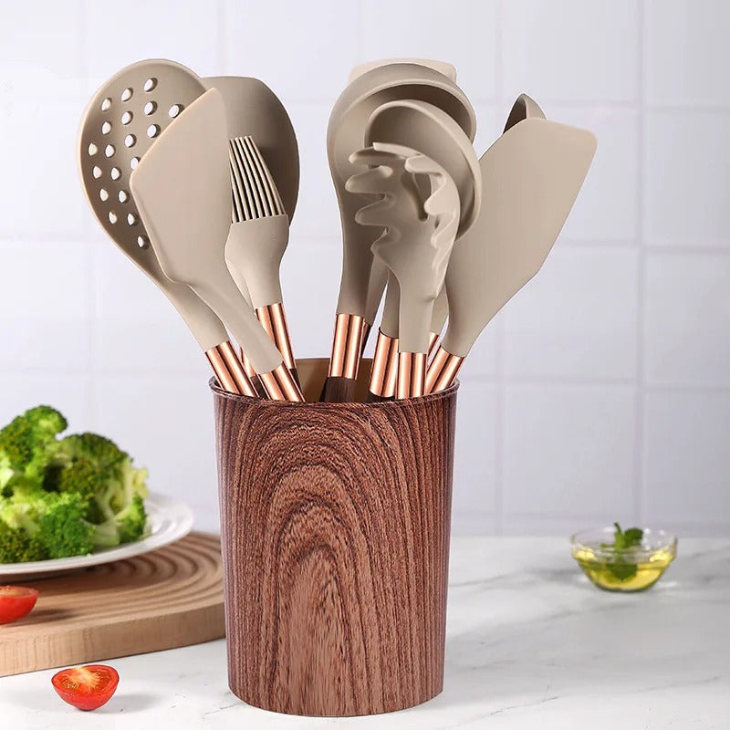 Spatulora – Silikon-Küchenhelfer mit ergonomischen Griffen