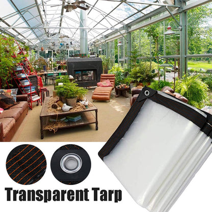 Clearshield – Transparente Schutzabdeckung für Garten und Terrasse