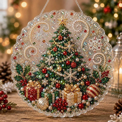 Ornacraft – Bastelset für Weihnachtsanhänger mit doppelseitigem Design