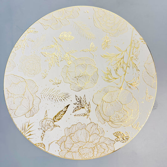 Abwaschbare Tischsets Gold - Gemütlich & Stilvoll