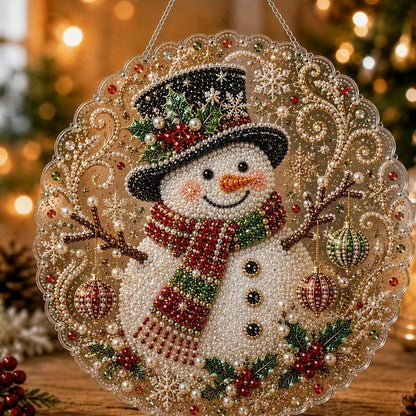 Ornacraft – Bastelset für Weihnachtsanhänger mit doppelseitigem Design