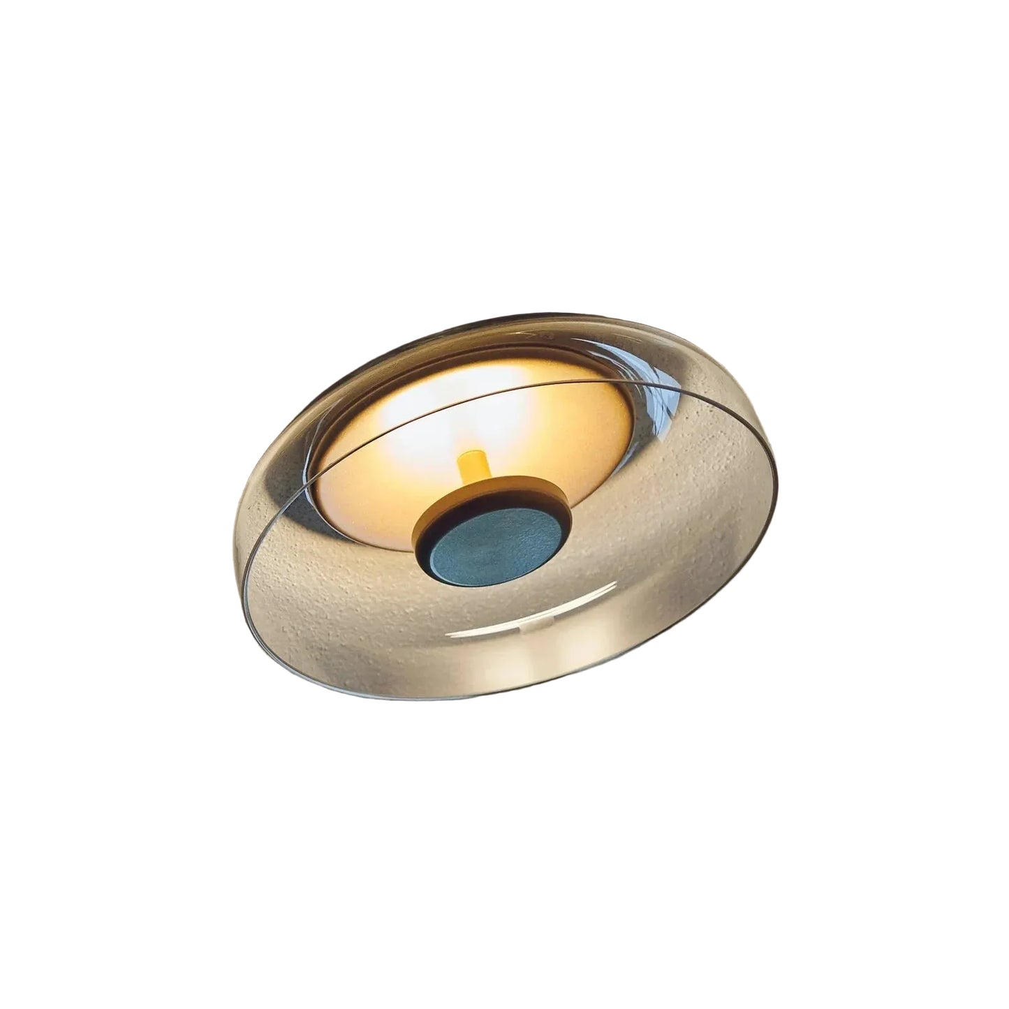 CrystalShine Moderne LED-Deckenleuchte – Glas & Warmes Licht