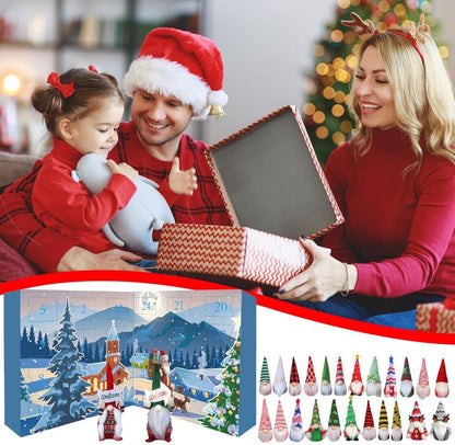 Gnomivaro – Adventskalender mit 24 Plüsch-Wichtelfiguren zum Sammeln