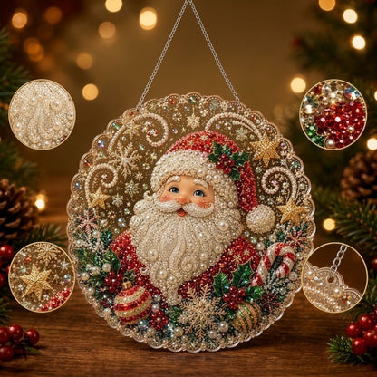 Ornacraft – Bastelset für Weihnachtsanhänger mit doppelseitigem Design