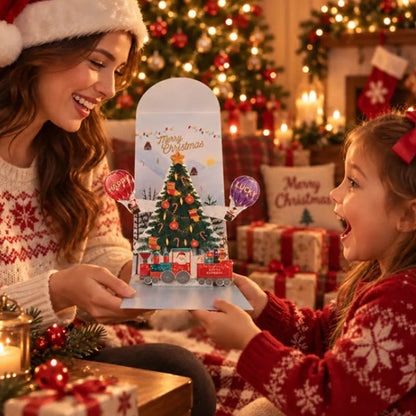 Cardora – 3D-Weihnachtskarte mit aufklappbarer Papiergestaltung