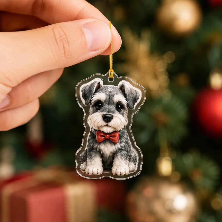 Dogvanto – Adventskalender mit Anhängern im 2D-Schnauzer-Design