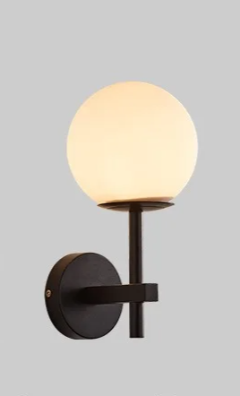 LumiNord – LED-Wandleuchte im nordischen Modern-Stil mit Glaskugel