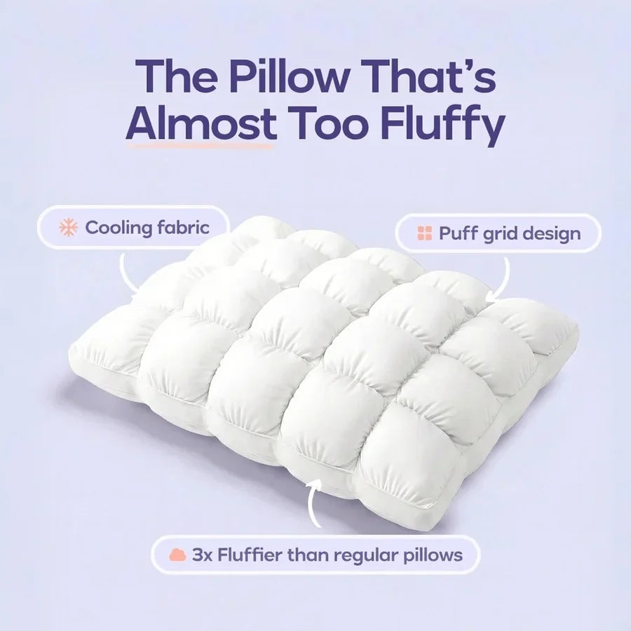 Cloudvoria – Ergonomisch geformtes Kuschelkissen zum Ausruhen
