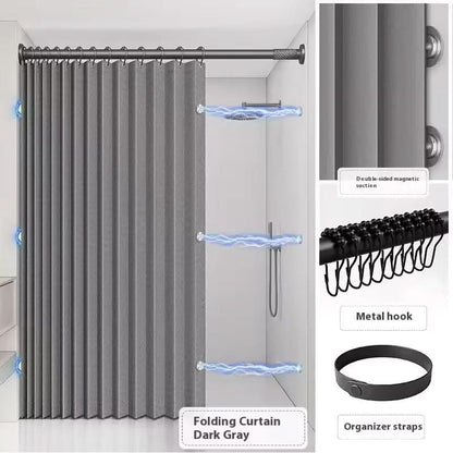 DuschFalt – Flexibler Duschvorhang mit Faltbarem Design