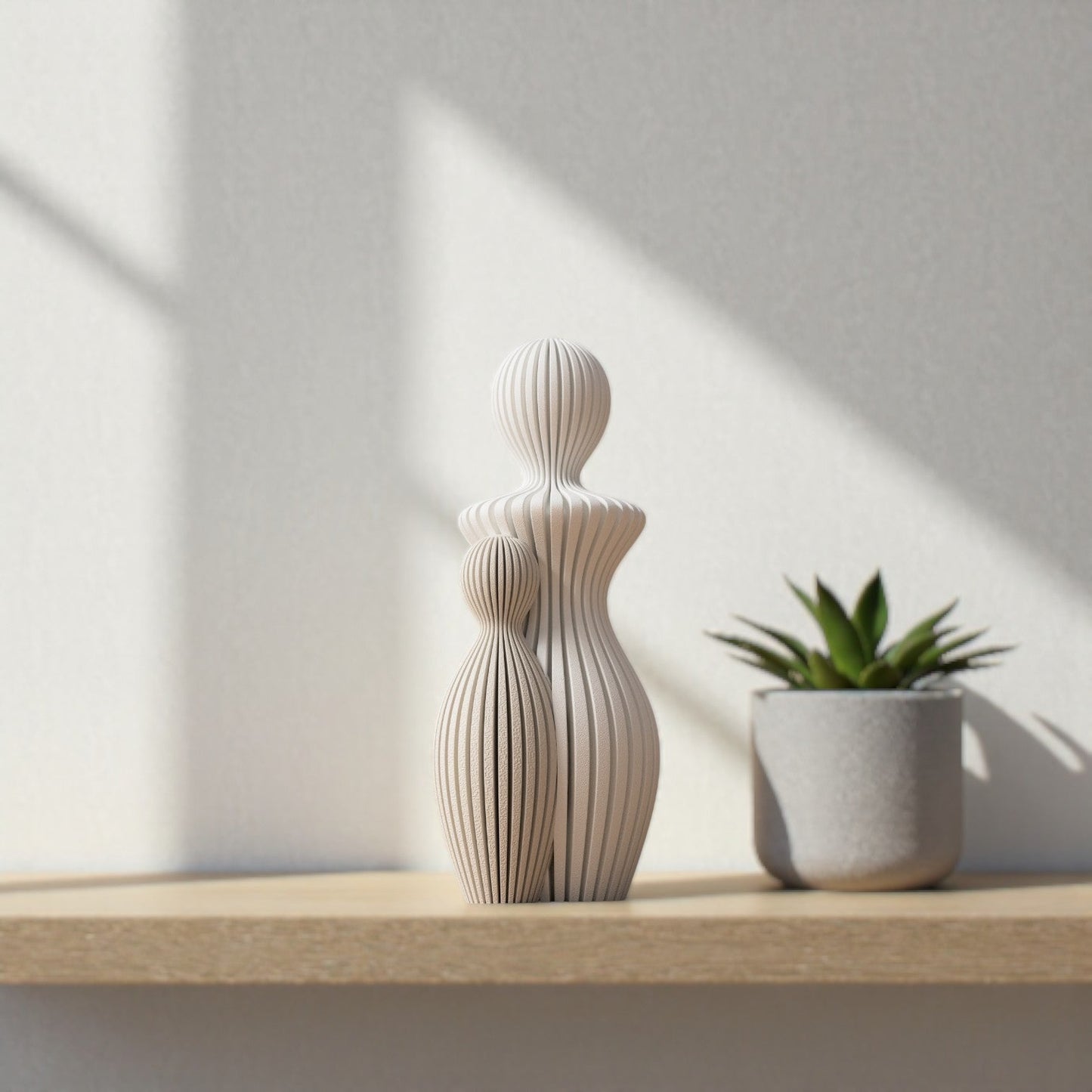 KunstFigur - Skulpturale Figur mit emotionaler Tiefe