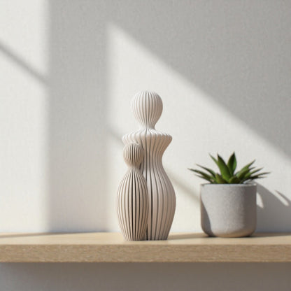 KunstFigur - Skulpturale Figur mit emotionaler Tiefe