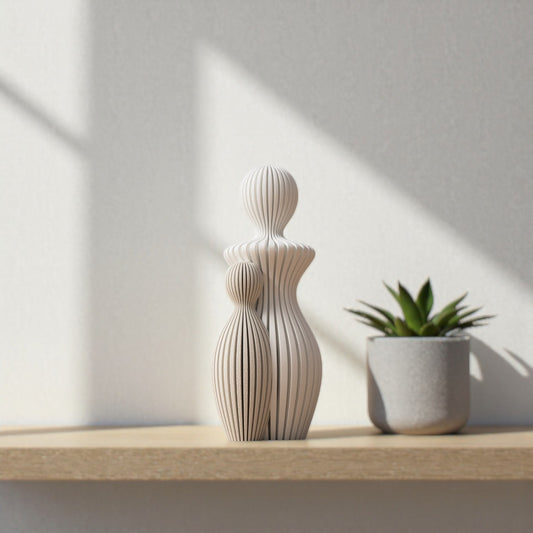 KunstFigur - Skulpturale Figur mit emotionaler Tiefe