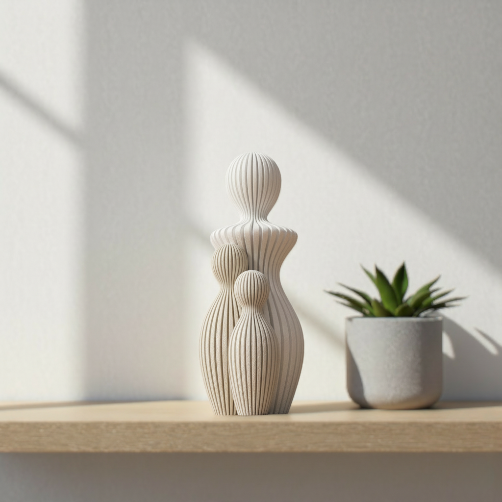 KunstFigur - Skulpturale Figur mit emotionaler Tiefe