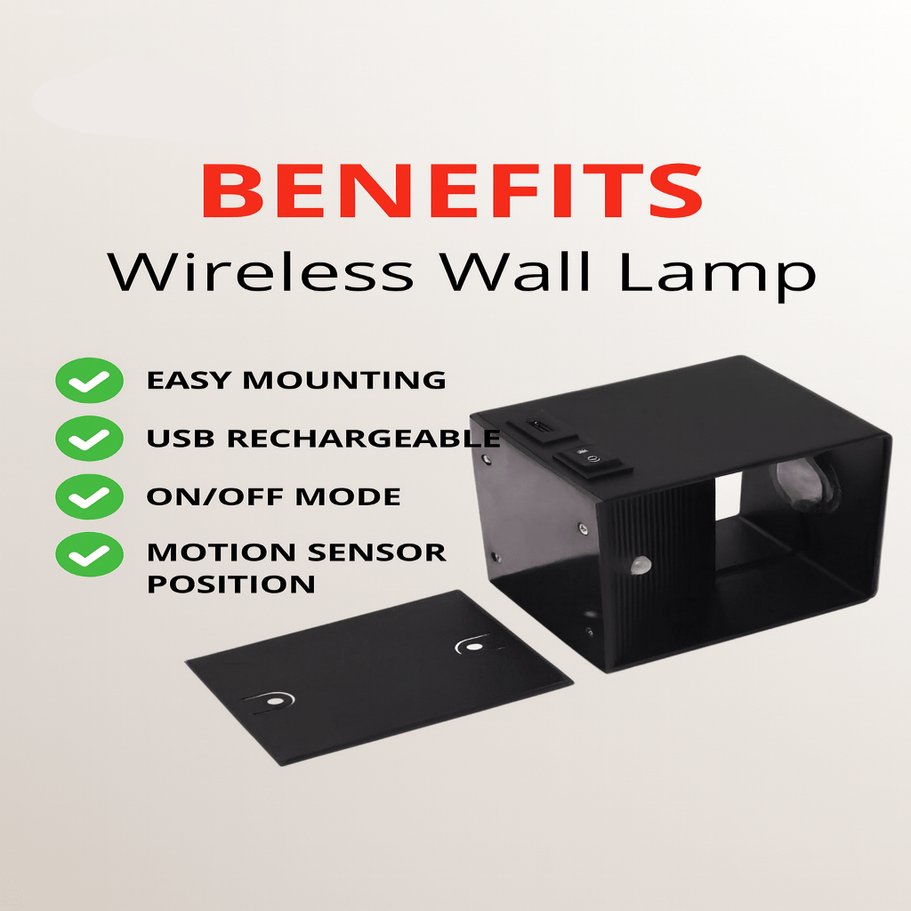 BEAMFLEX – Kabellose LED-Wandleuchte mit verstellbarem Lichtkegel