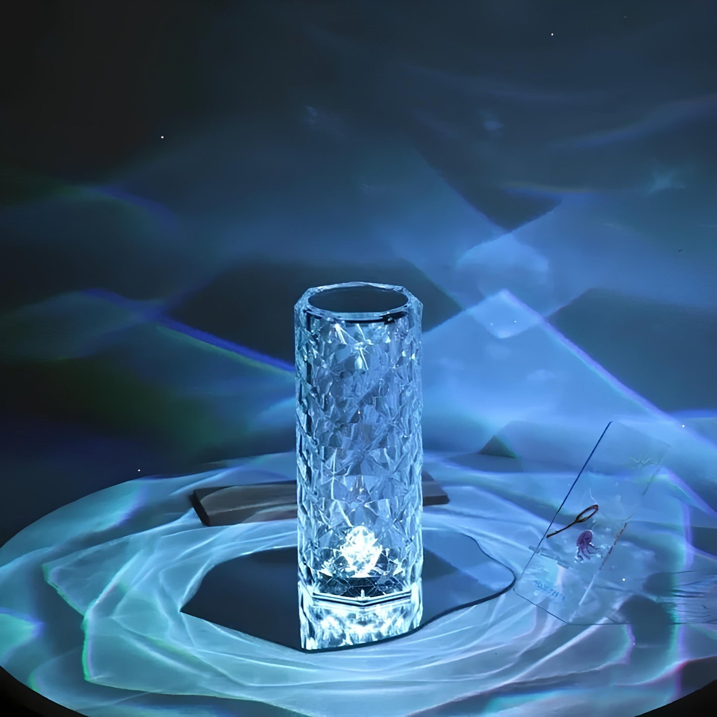 Acryl Tischlampe Mit Berührungssensor - Japanische Eleganz