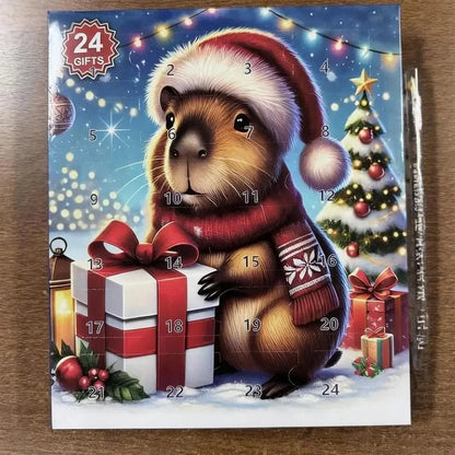 Cappivaro – 24-Tage-Adventskalender mit Capybara-Figuren und Zubehör