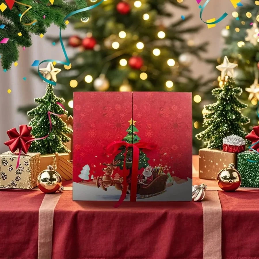 Noelvanta – Weihnachts-Adventskalender mit 24 separaten Fächern