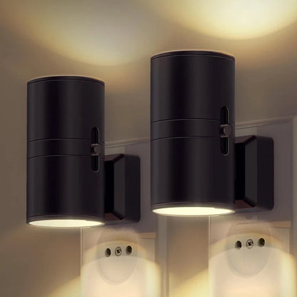 Zarevanto – LED-Wandlampe mit Steckdosenanschluss