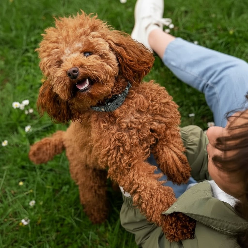 BARKCALM MINI – Sanftes Antibellhalsband mit Ton & Vibration für kleine Hunde