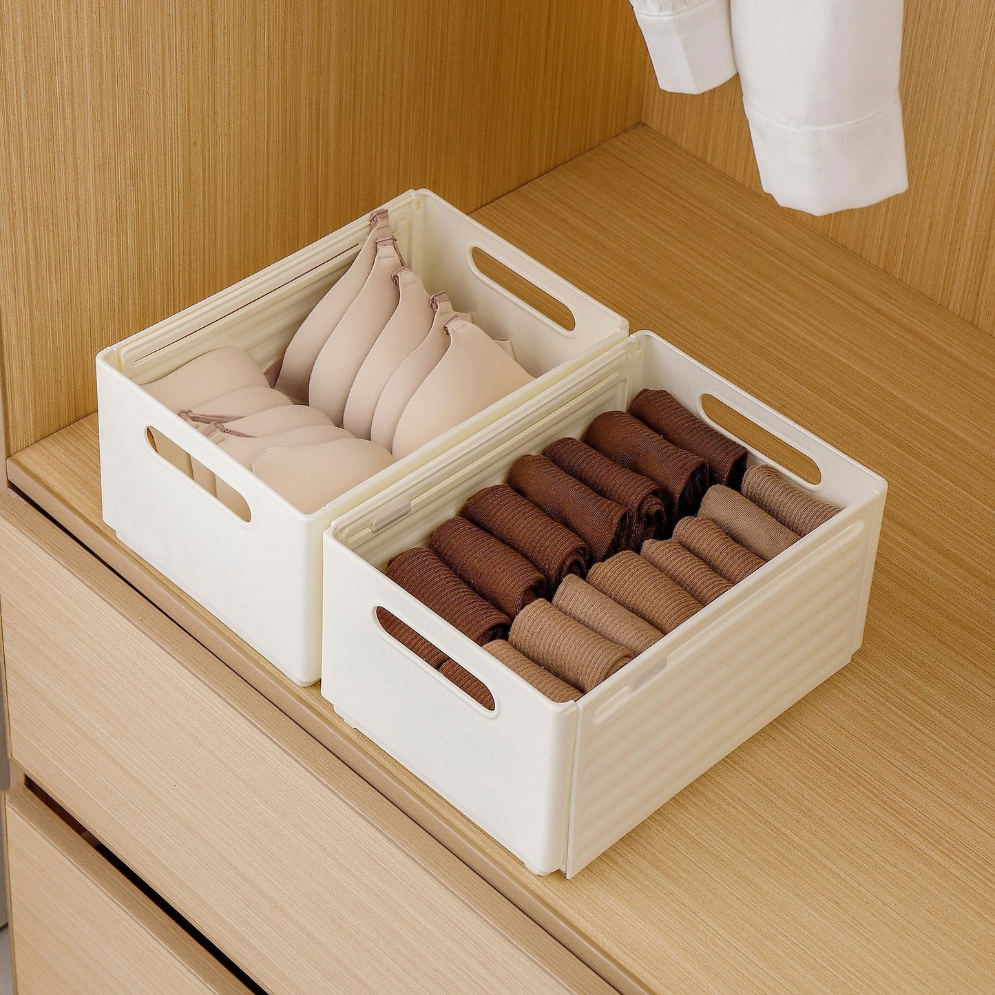 Ausziehbare Aufbewahrungsbox - Stilvolles Bad-Design