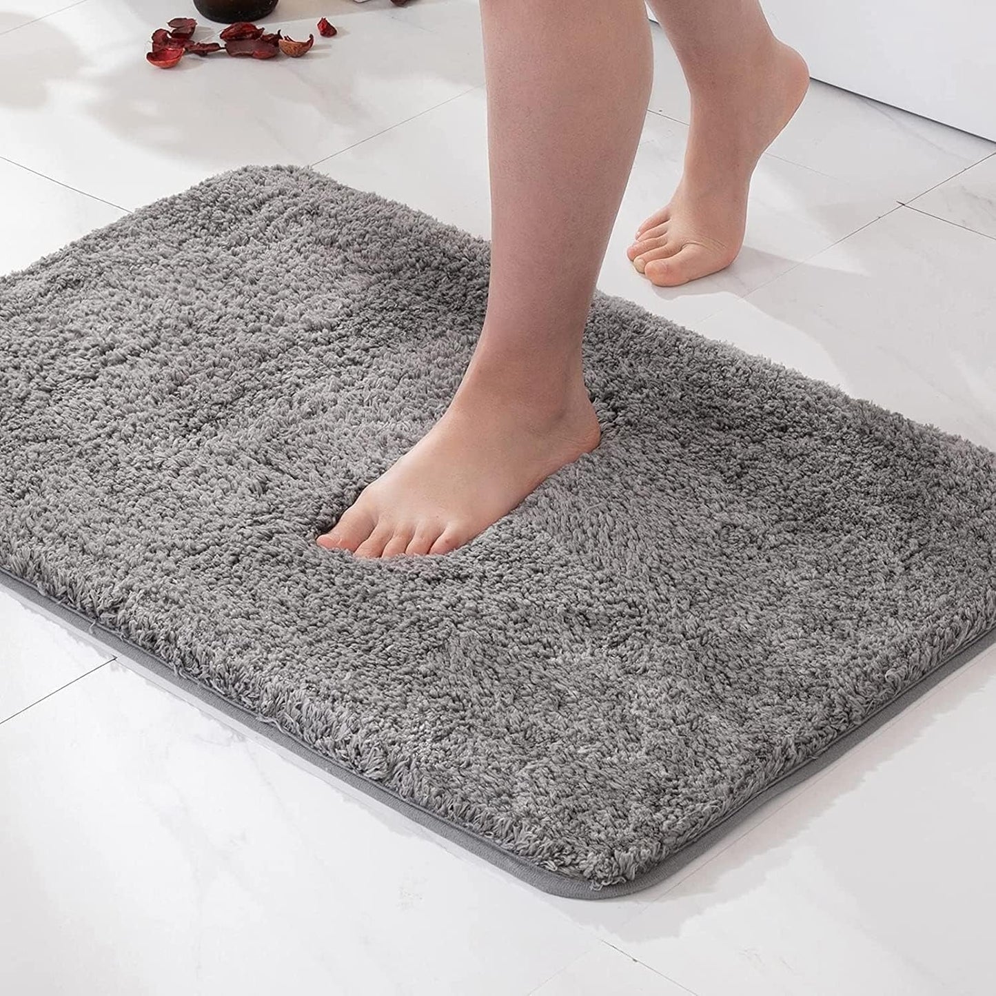 Badteppich Aus Fellplüsch - Weicher Komfort fürs Bad