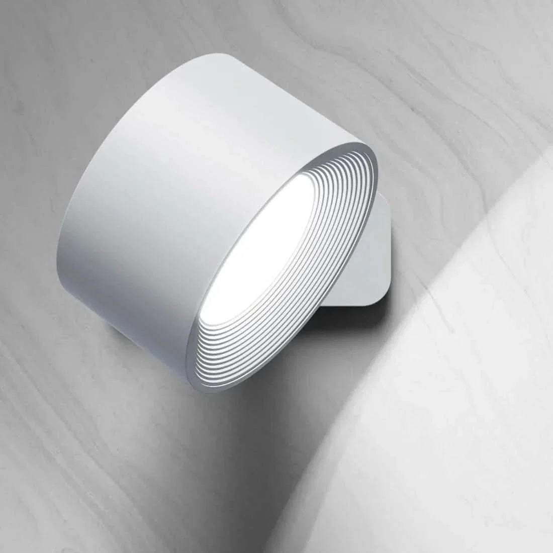 GLOW360 – Kabellose, Drehbare LED-Wandlampe