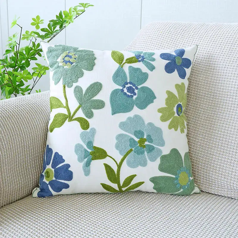 Bloom Thrive Kissenbezüge - Edles Leinen-Design