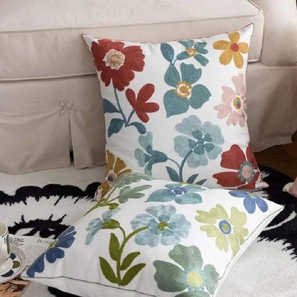 Bloom Thrive Kissenbezüge - Edles Leinen-Design