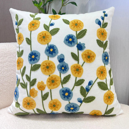 Bloom Thrive Kissenbezüge - Edles Leinen-Design