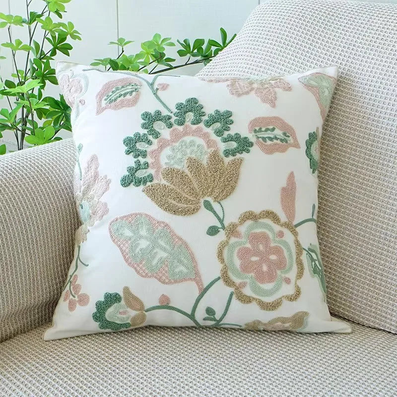 Bloom Thrive Kissenbezüge - Edles Leinen-Design