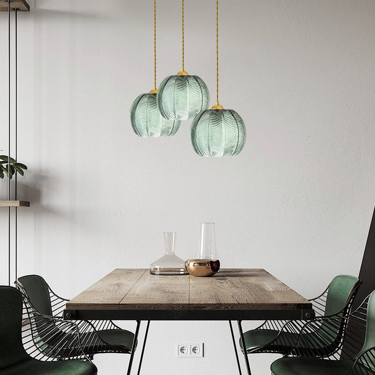 Bravsekai Moderne Grün - Modernes Lichtdesign