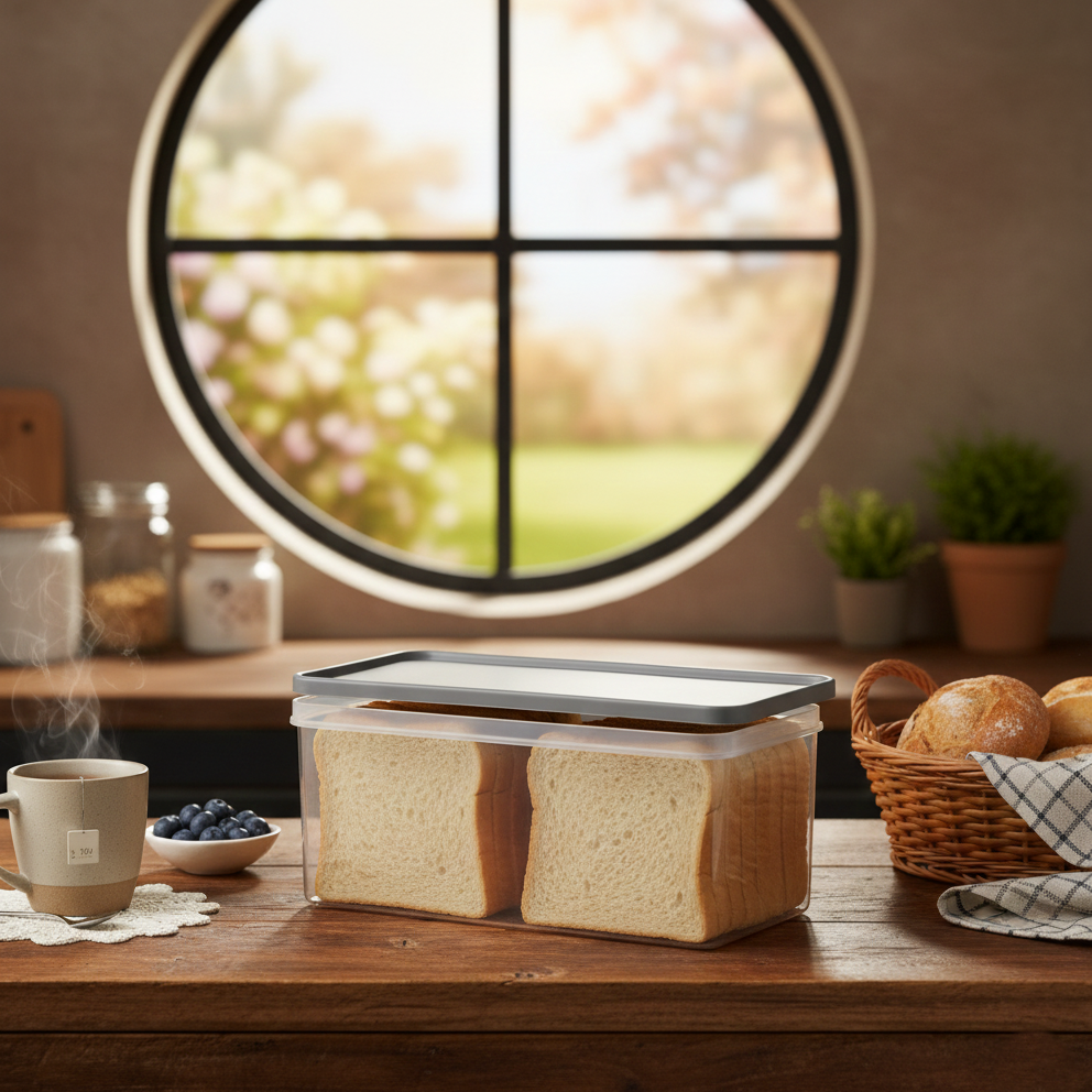 BrotBox - Praktische Frische Aufbewahrung für Backwaren