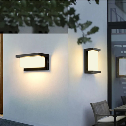Außenwandleuchte mit Sensor - Elegante Wandbeleuchtung