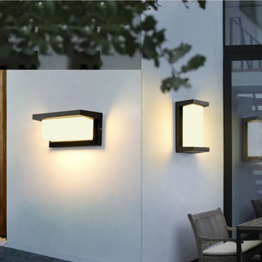 Außenwandleuchte mit Sensor - Elegante Wandbeleuchtung