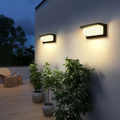 Außenwandleuchte mit Sensor - Elegante Wandbeleuchtung