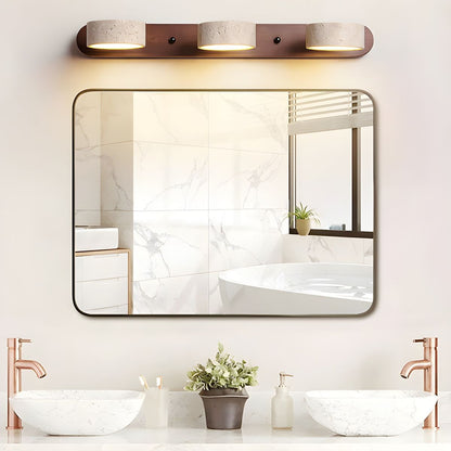 AVERRA – LED-Wandleuchte aus Travertin für architektonischen Luxus