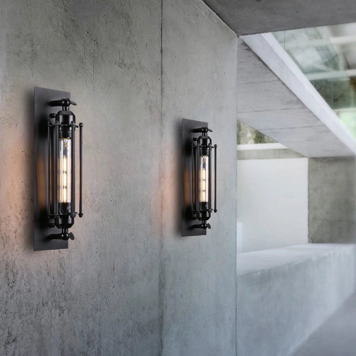 REGALIGHT – Klassische Vintage-LED-Wandleuchte für Stimmungsvolle Beleuchtung