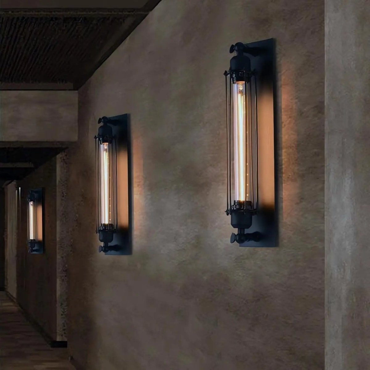 REGALIGHT – Klassische Vintage-LED-Wandleuchte für Stimmungsvolle Beleuchtung