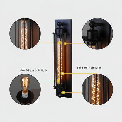 REGALIGHT – Klassische Vintage-LED-Wandleuchte für Stimmungsvolle Beleuchtung