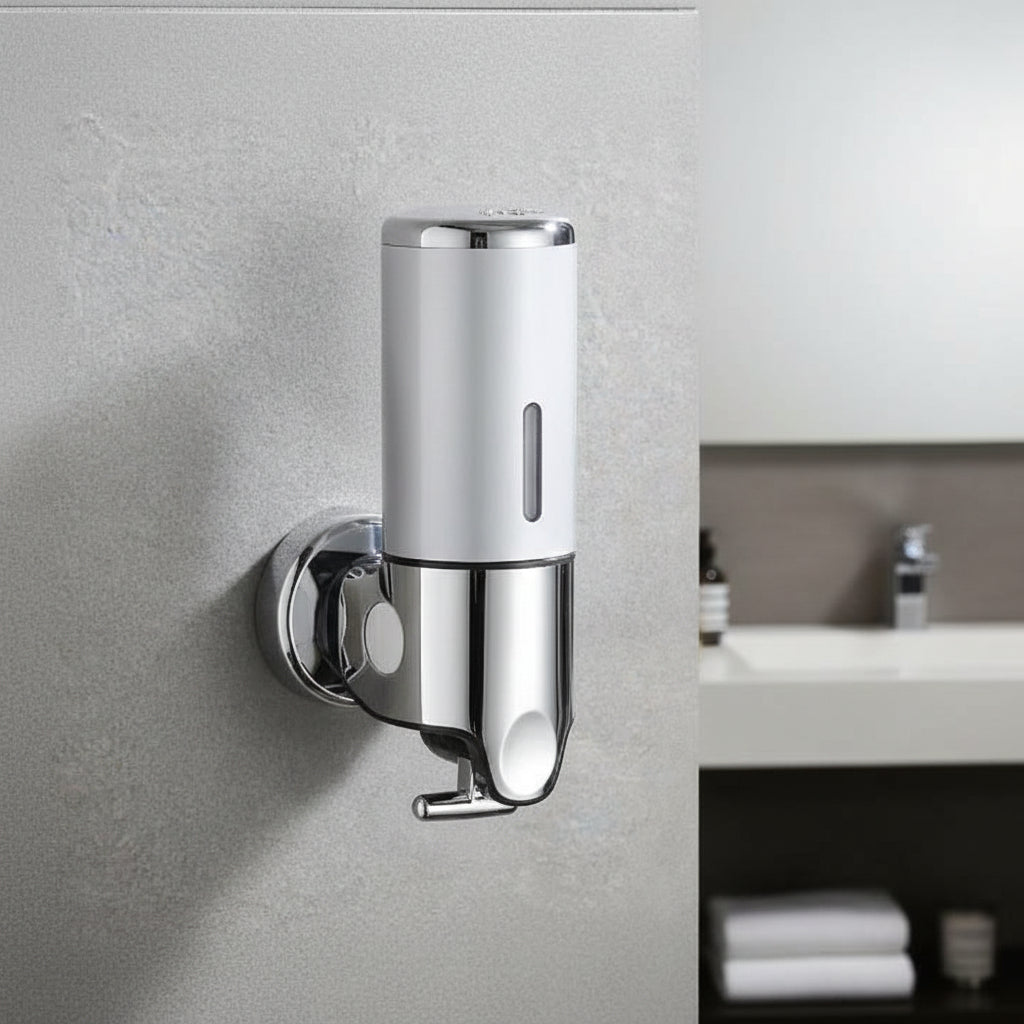 SOAPFORT – Hochwertiger, wandmontierter Seifenspender mit elegantem Edelstahl-Design
