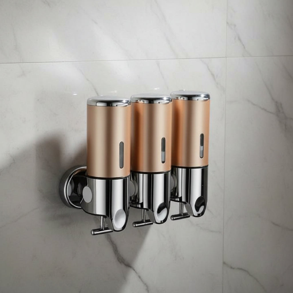 SOAPFORT – Hochwertiger, wandmontierter Seifenspender mit elegantem Edelstahl-Design