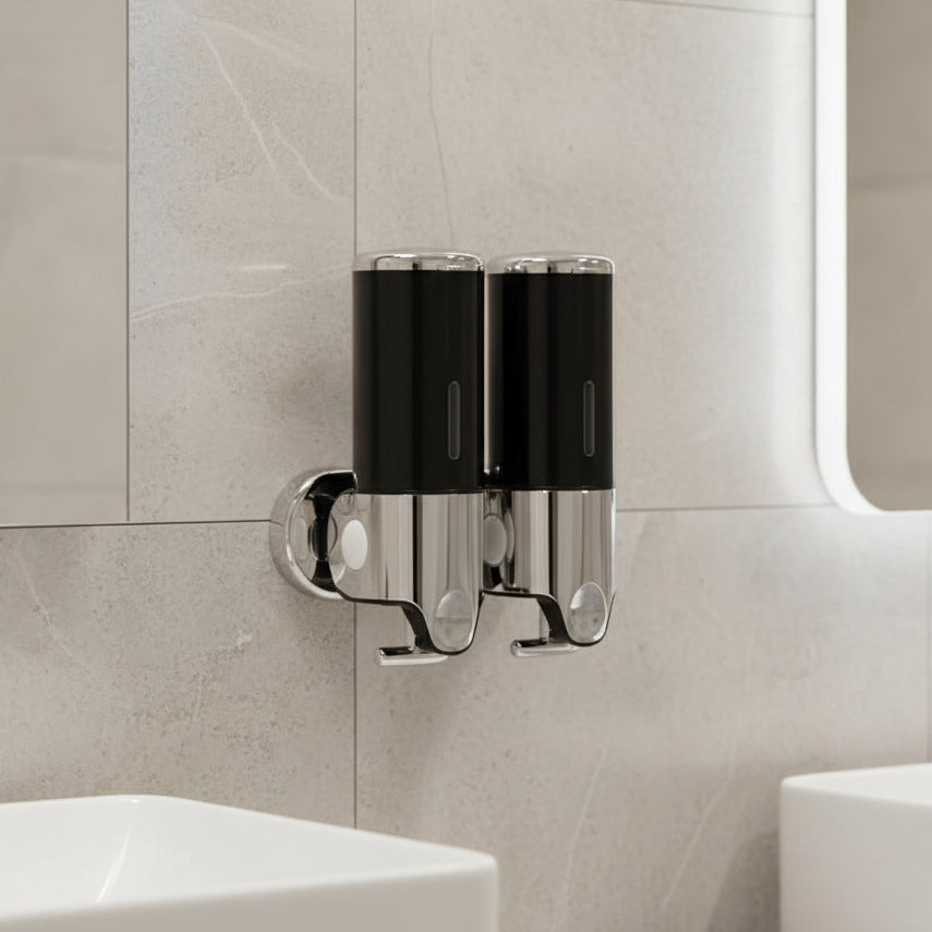 SOAPFORT – Hochwertiger, wandmontierter Seifenspender mit elegantem Edelstahl-Design