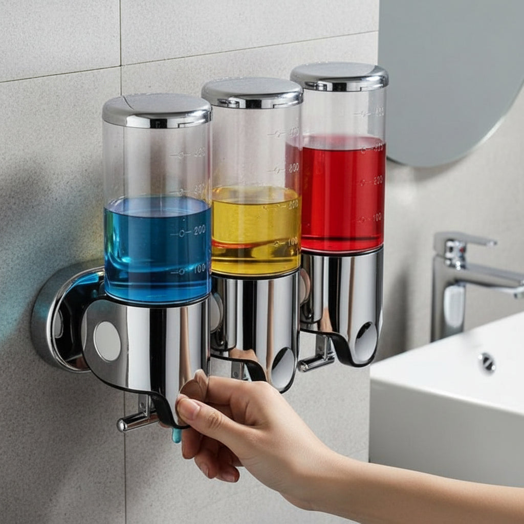 SOAPFORT – Hochwertiger, wandmontierter Seifenspender mit elegantem Edelstahl-Design
