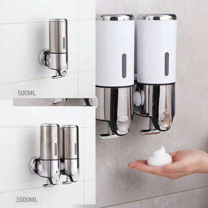SOAPFORT – Hochwertiger, wandmontierter Seifenspender mit elegantem Edelstahl-Design