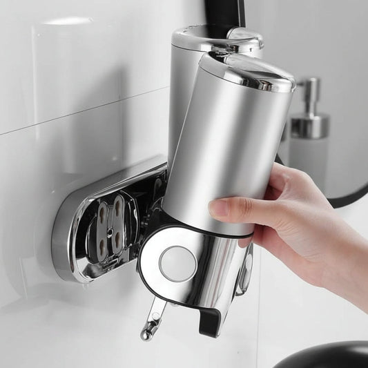SOAPFORT – Hochwertiger, wandmontierter Seifenspender mit elegantem Edelstahl-Design