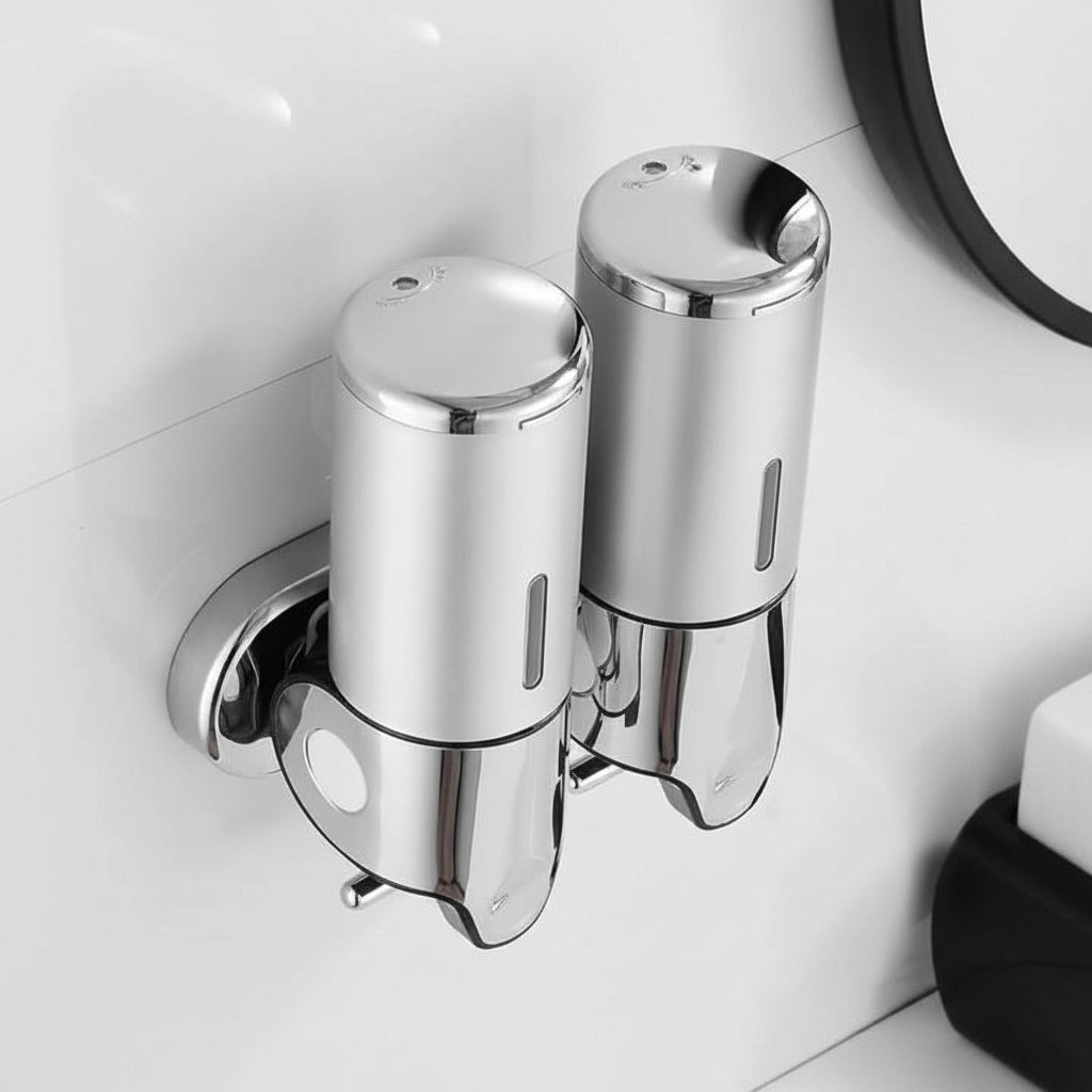 SOAPFORT – Hochwertiger, wandmontierter Seifenspender mit elegantem Edelstahl-Design