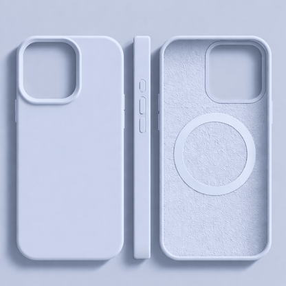 MAGNESOFT LUXE – Magnetische Silikonhülle mit Soft-Touch Oberfläche für iPhone